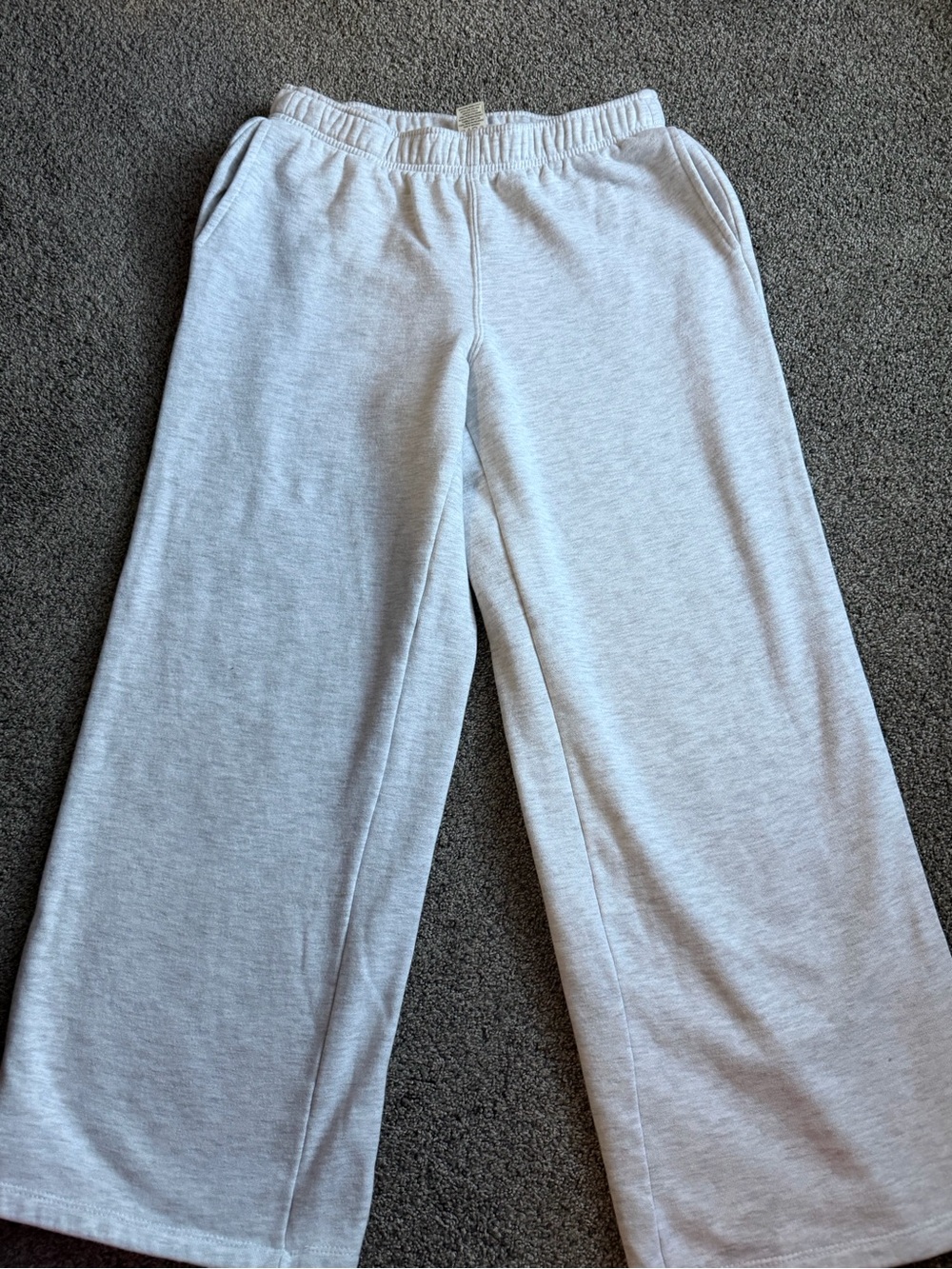 Ultra Fleece Light Gray Lounge Pants